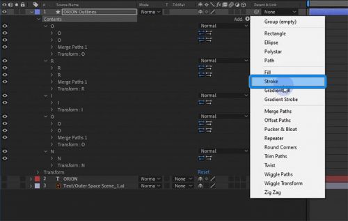 آموزش متحرک سازی حاشیه نورانی متن در افترافکت